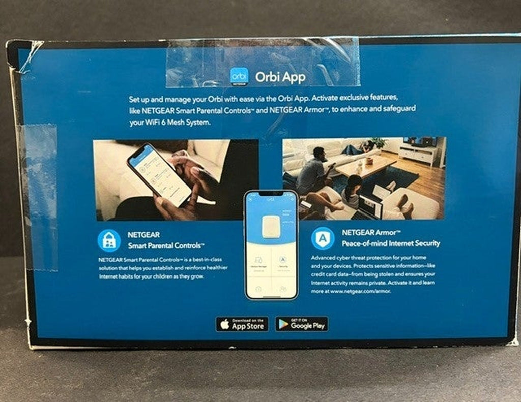 Netgear Orbi - Tri-Band MEsh Wifi 6 System