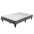 EnForce 7-Inch King Metal Foundation with Legs & Headboard Brackets