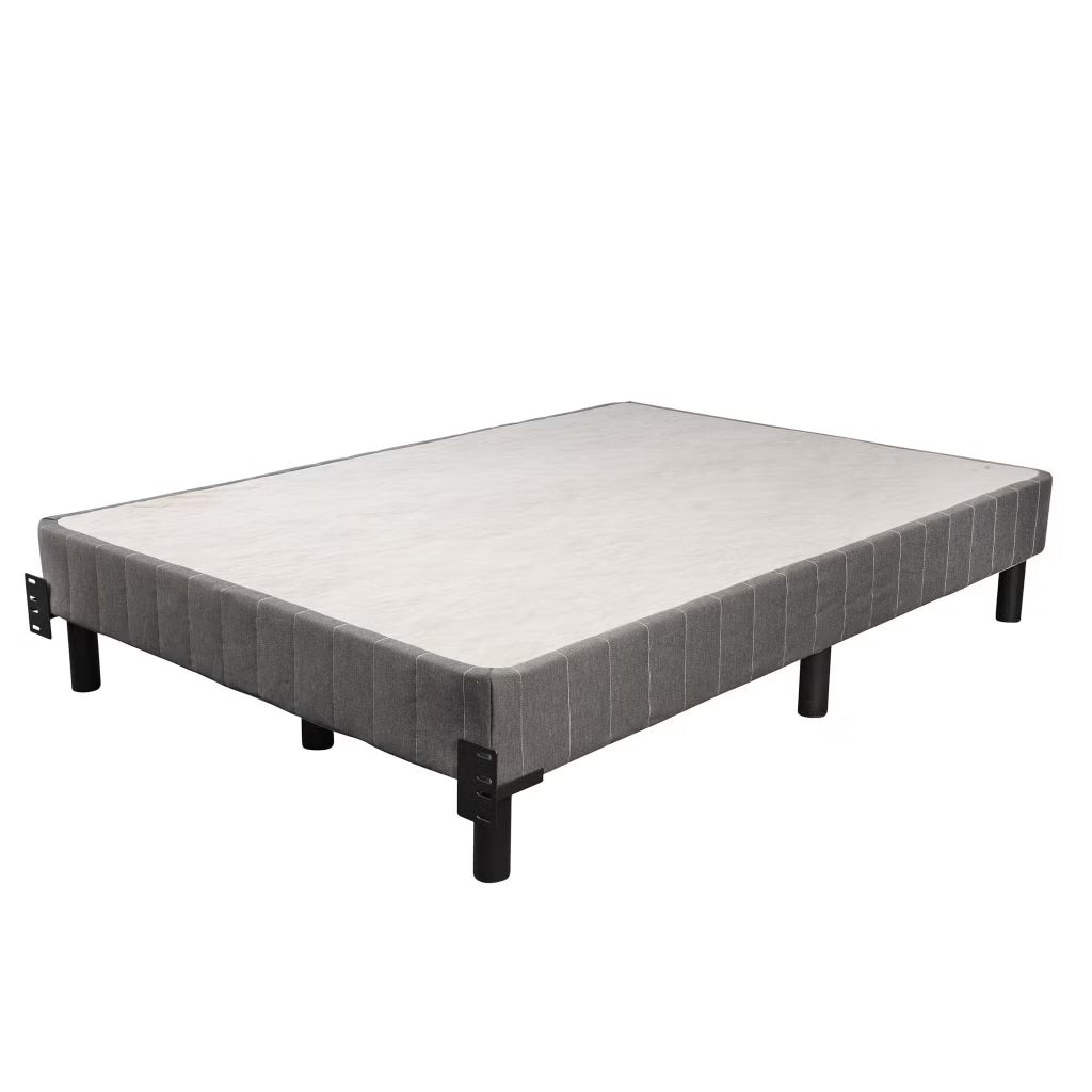 EnForce 7-Inch King Metal Foundation with Legs & Headboard Brackets