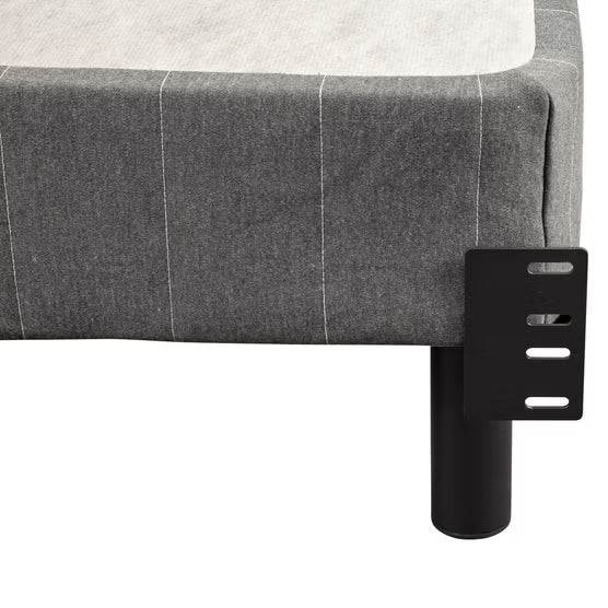 EnForce 7-Inch King Metal Foundation with Legs & Headboard Brackets