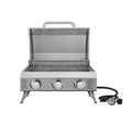 NXR 3-Burner Table Top Grill - NO BOX