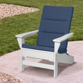 Brentwood Originals Sunbrella Adirondack Chair Cushions for Leisure Line Modern Chairs, 2-Pack