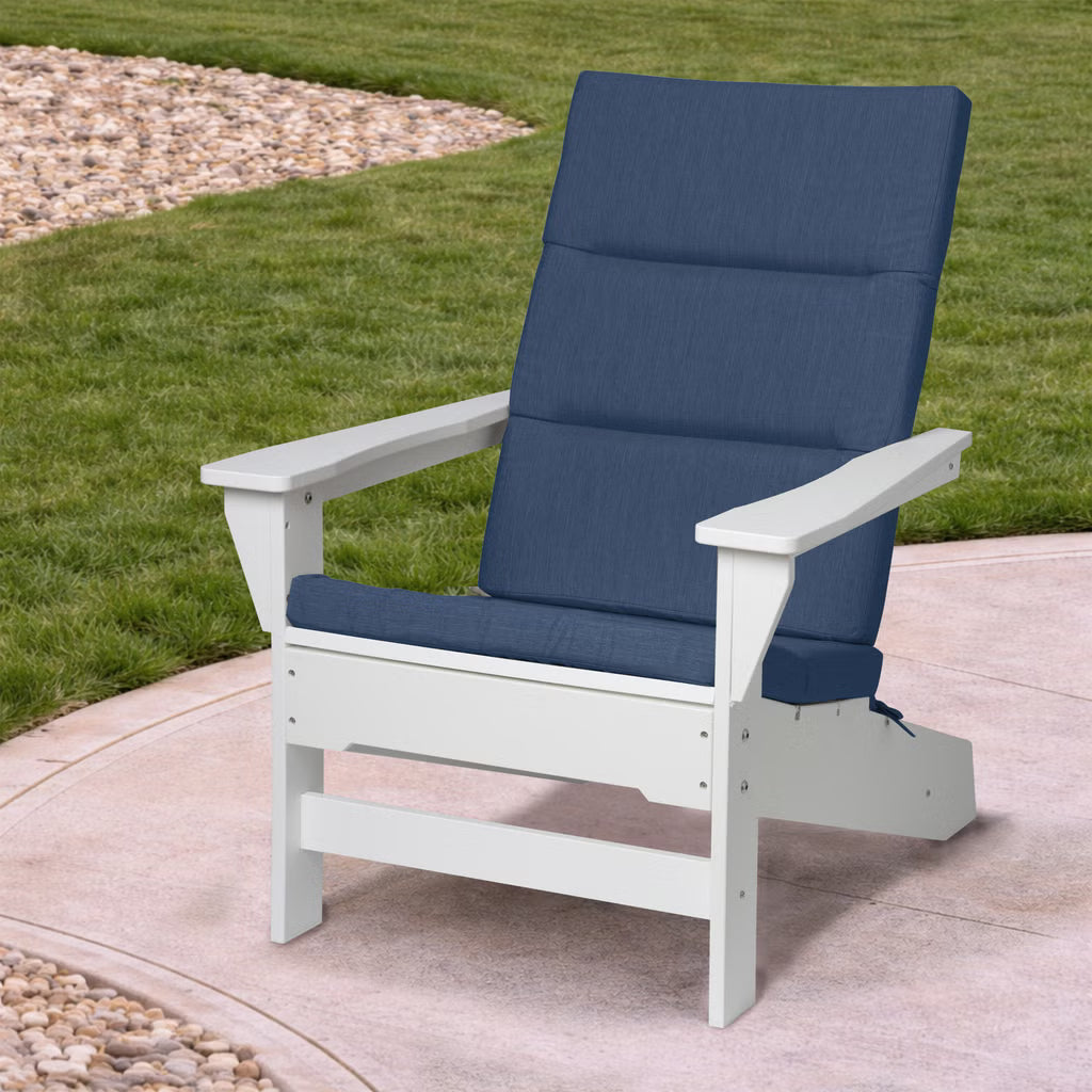 Brentwood Originals Sunbrella Adirondack Chair Cushions for Leisure Line Modern Chairs, 2-Pack