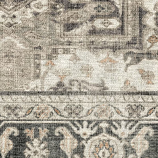 Ruggable Helena Hazel Flatwoven Washable Area Rug with Pad, 8 ft. x 10 ft.