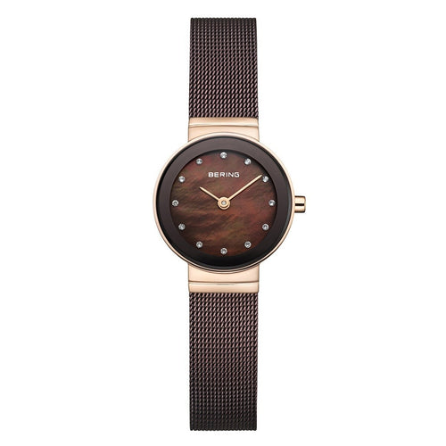 Bering Classic Mother of Pearl & Stainless Steel