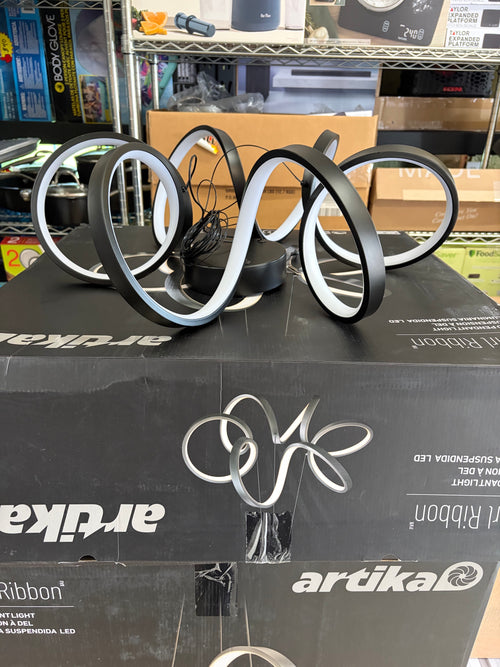 ARTIKA SWIRL RIBBON BLK