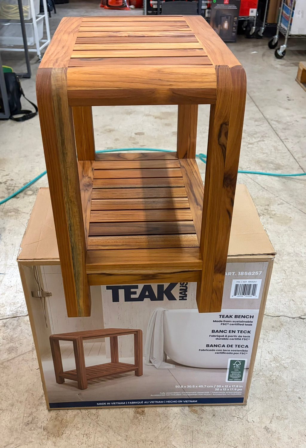 TEAKHAUS TEAK BENCH