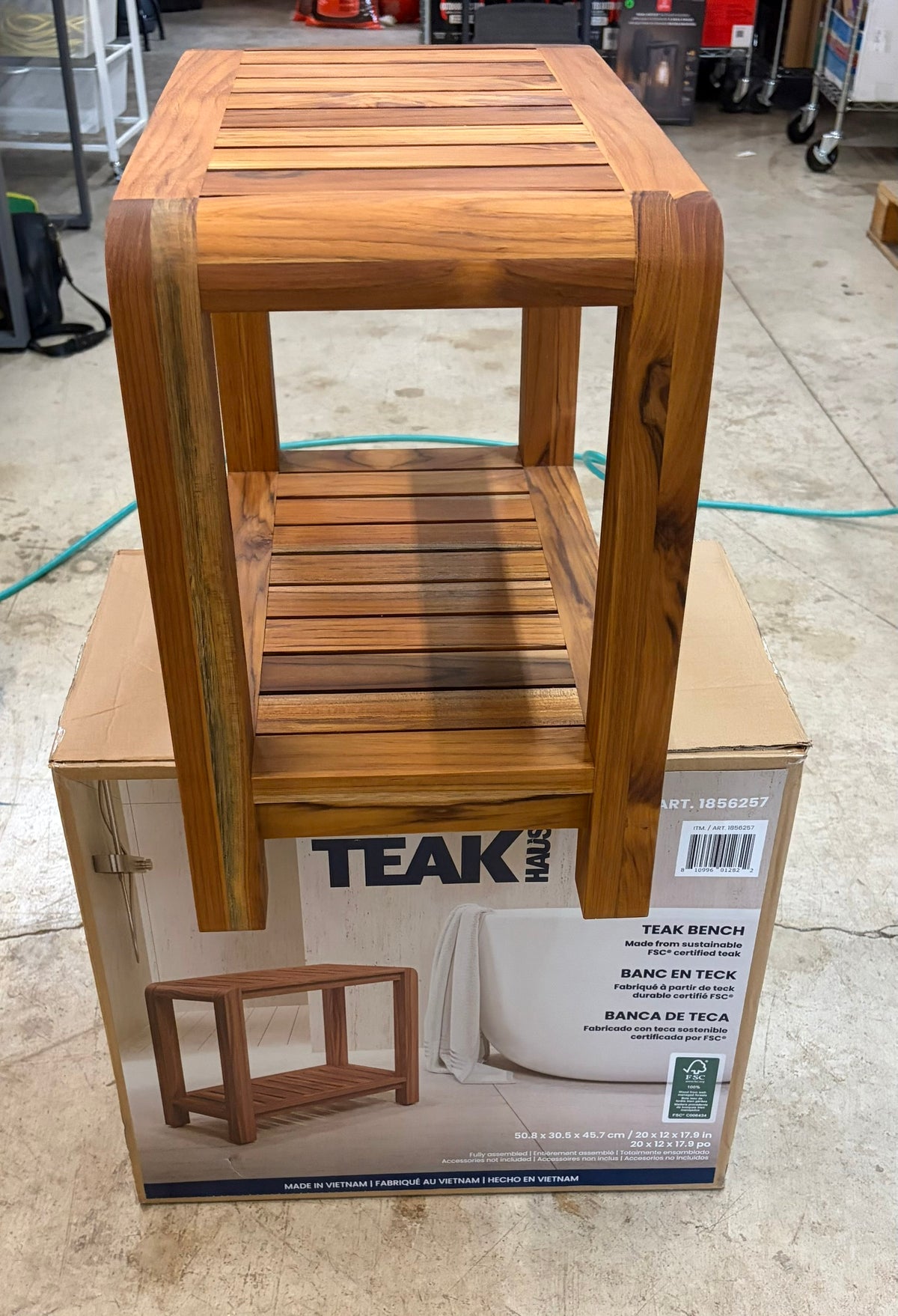 TEAKHAUS TEAK BENCH