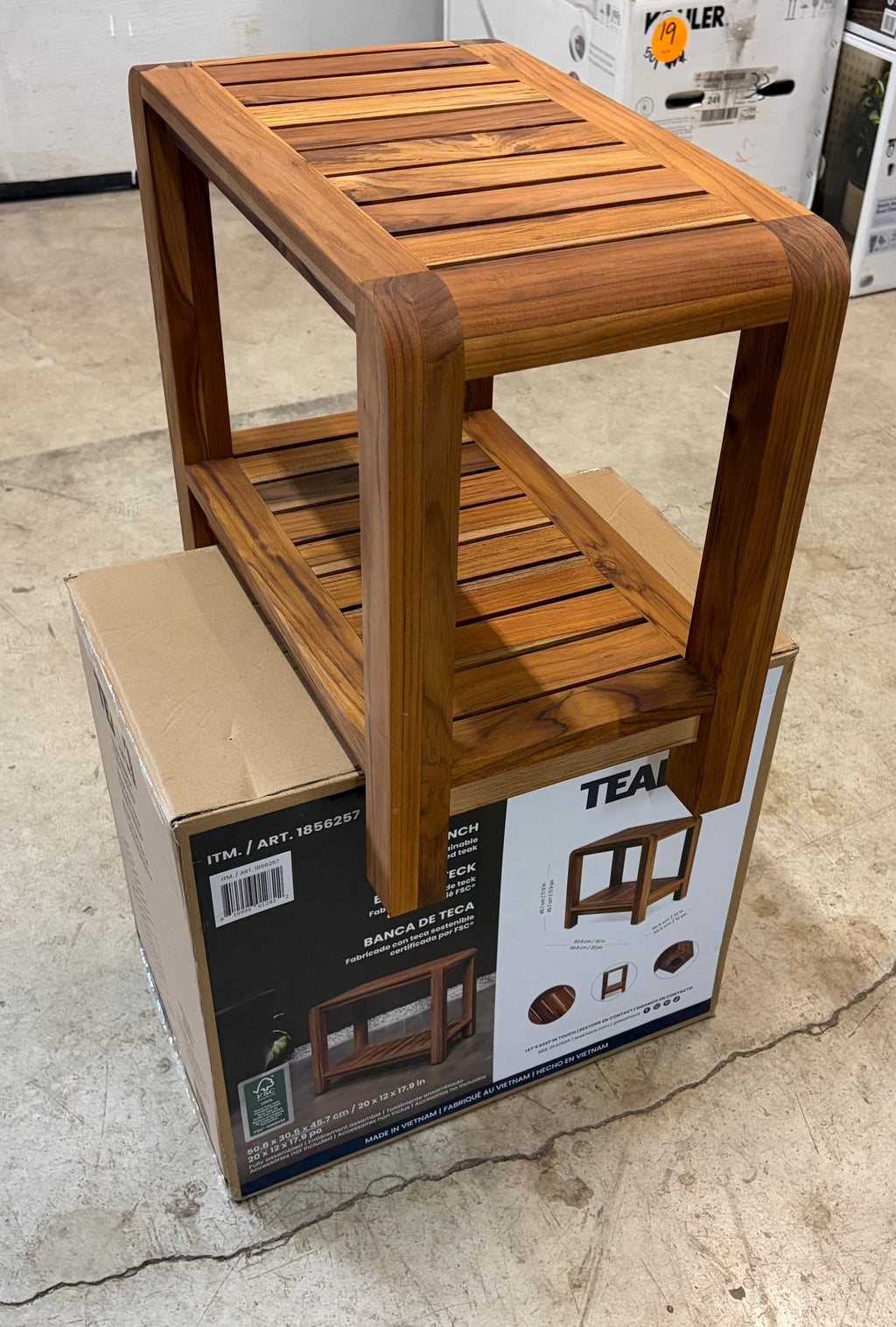 TEAKHAUS TEAK BENCH