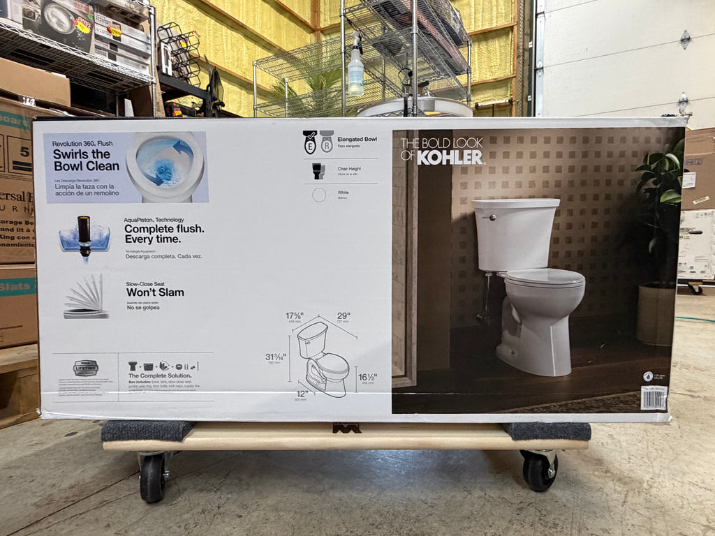 KOHLER Calidus Two-Piece Elongated Toilet