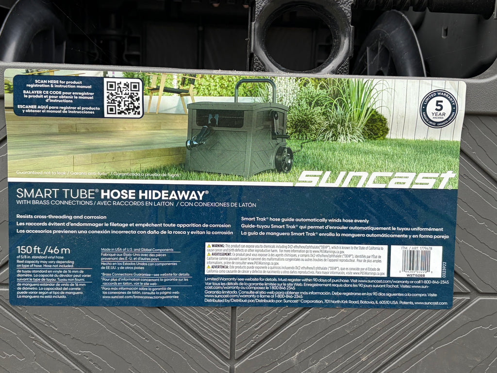 Suncast 150 ft. Smart Tube Hose Hideaway