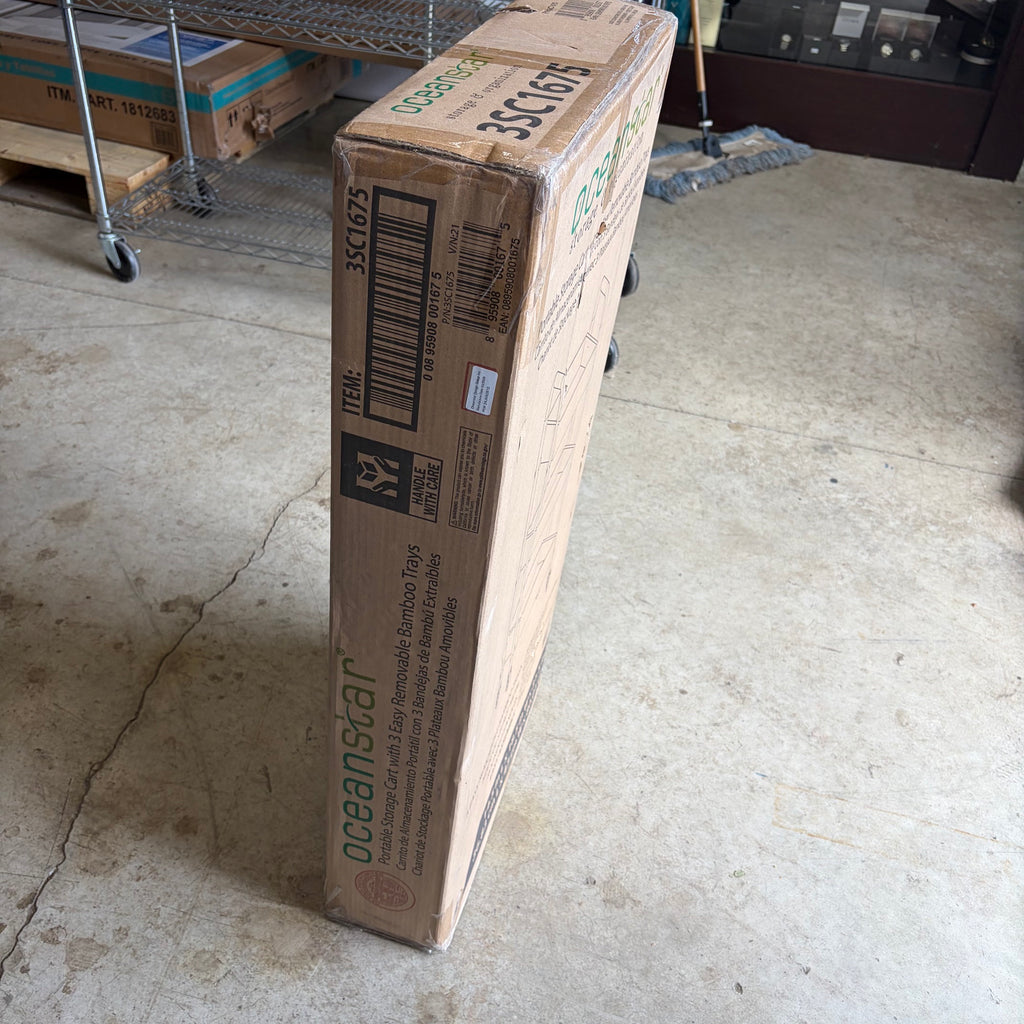 Oceanstar 3-Tier Storage Cart