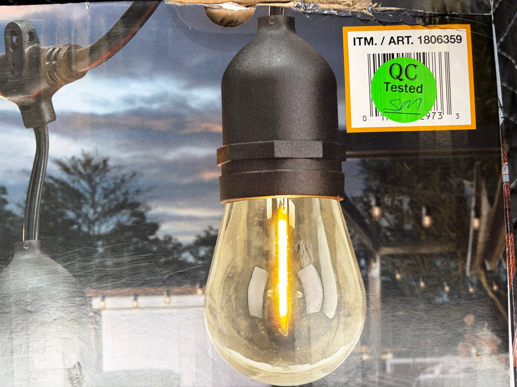 Feit Electric 48 ft. LED String Light Set - Black