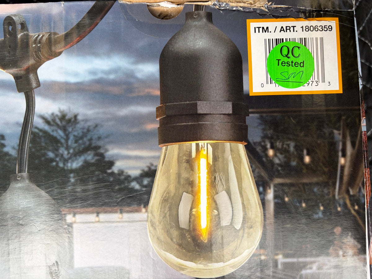 Feit Electric 48 ft. LED String Light Set - Black