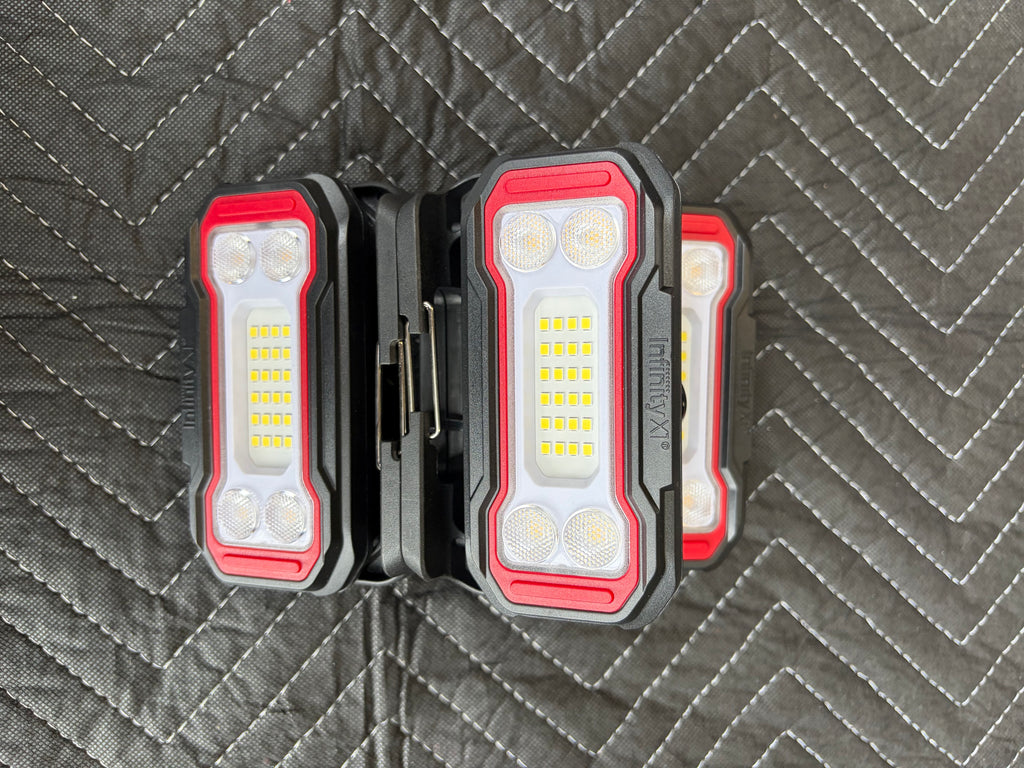 Infinity X1 2500 Lumen Rechargeable Worklight 3-Pack.