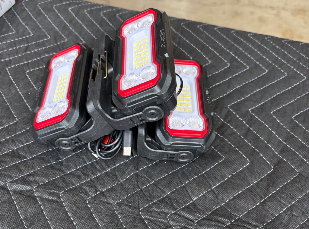 Infinity X1 2500 Lumen Rechargeable Worklight 3-Pack.