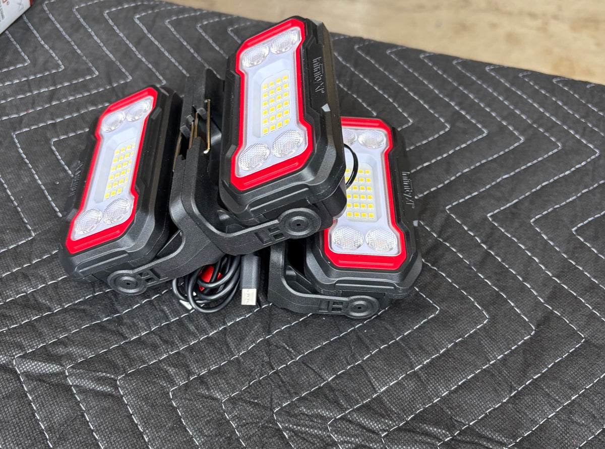 Infinity X1 2500 Lumen Rechargeable Worklight 3-Pack.