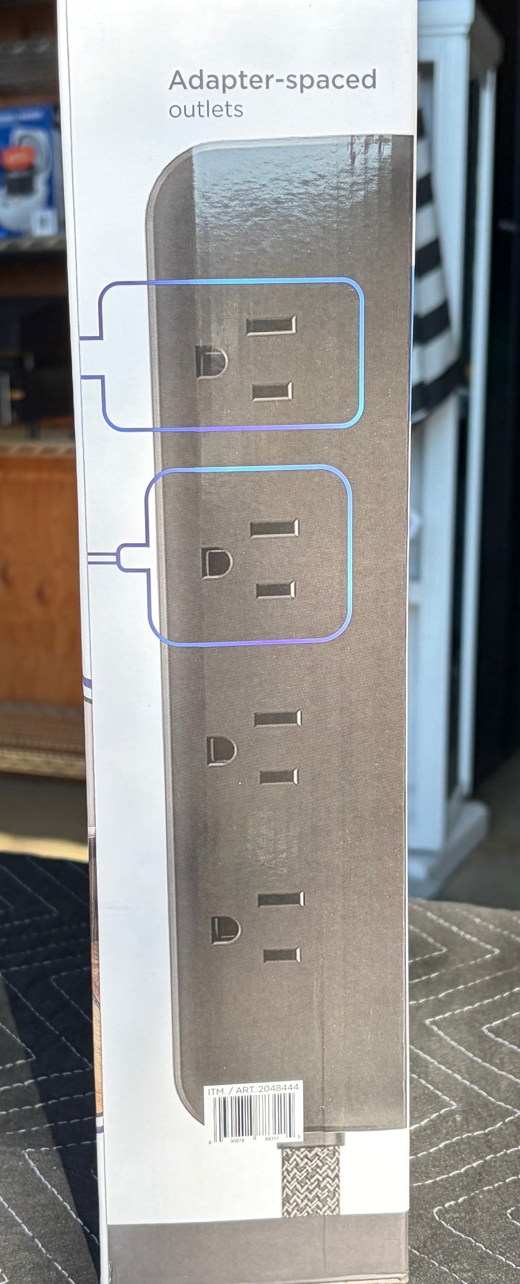 Jasco UltraPro Elite UltraSlim 8-Outlet Surge Protector 2-Pack
