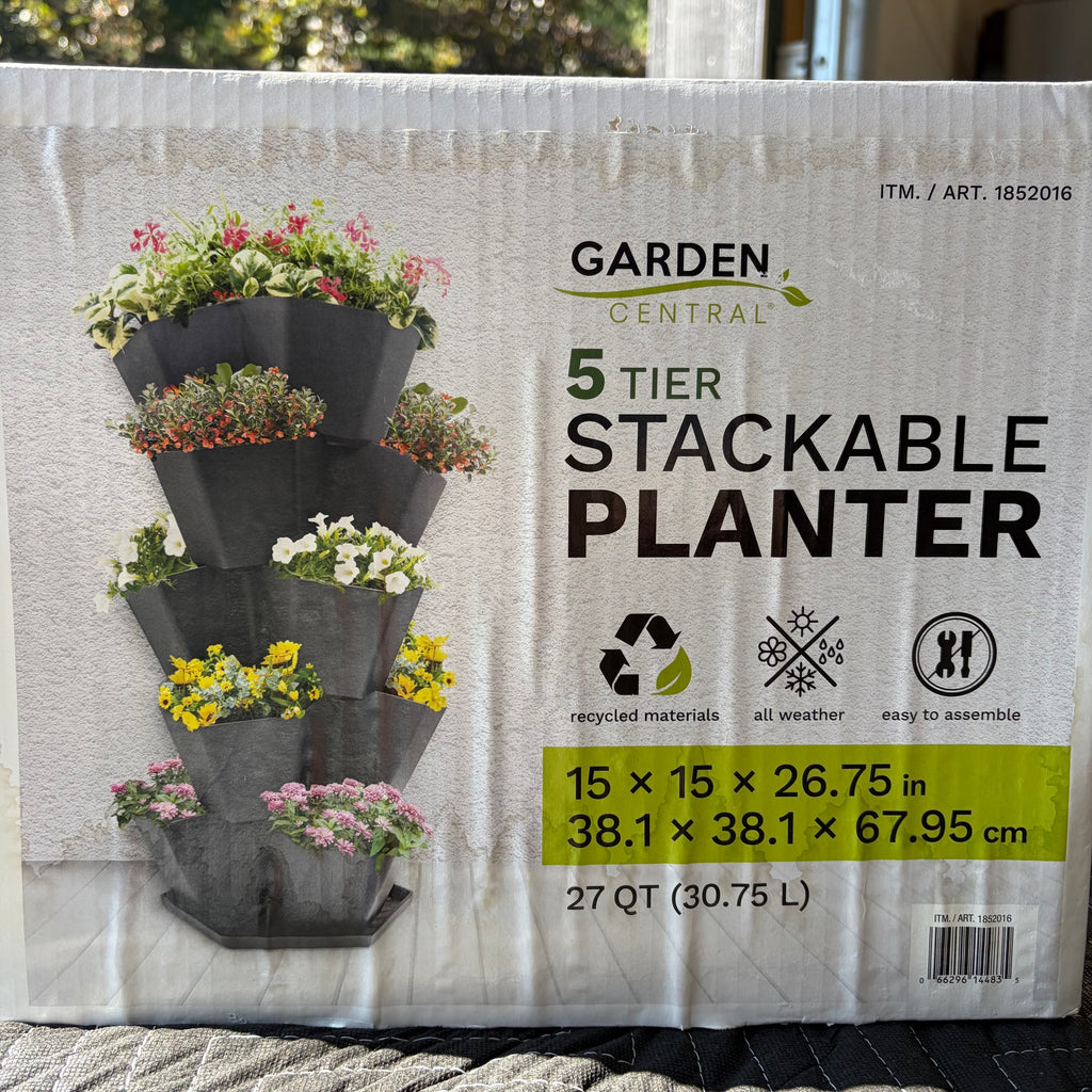 Multy Home 5-Tier Stackable Planter