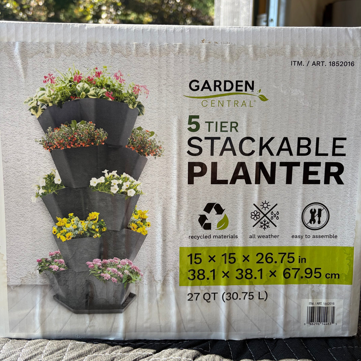 Multy Home 5-Tier Stackable Planter