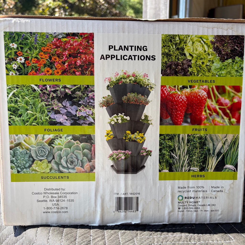 Multy Home 5-Tier Stackable Planter