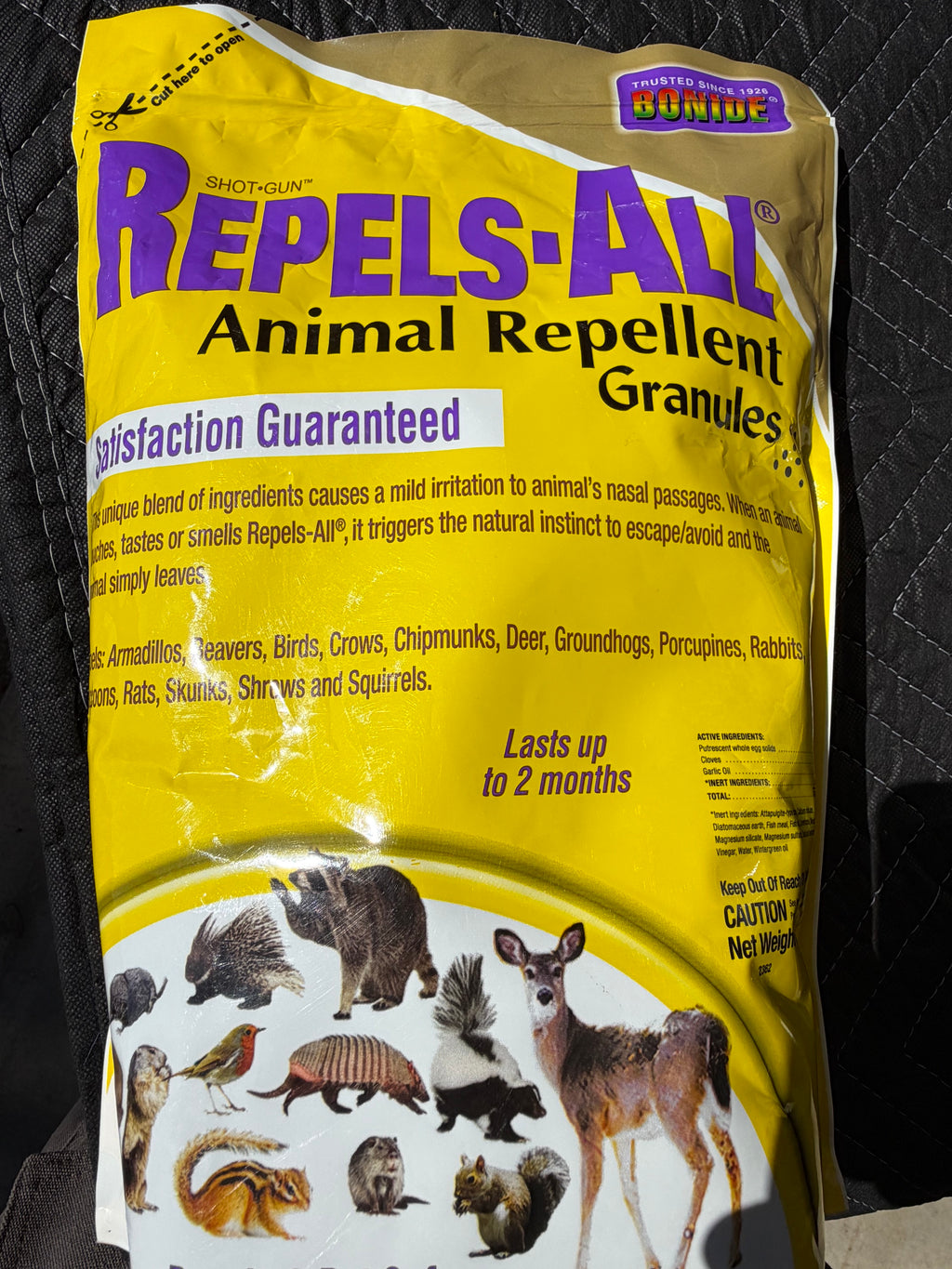 Bonide Repels-All Animal Repellent Granules – 6 lb