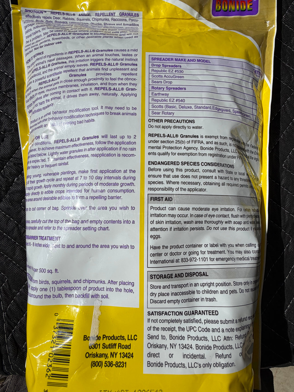 Bonide Repels-All Animal Repellent Granules – 6 lb
