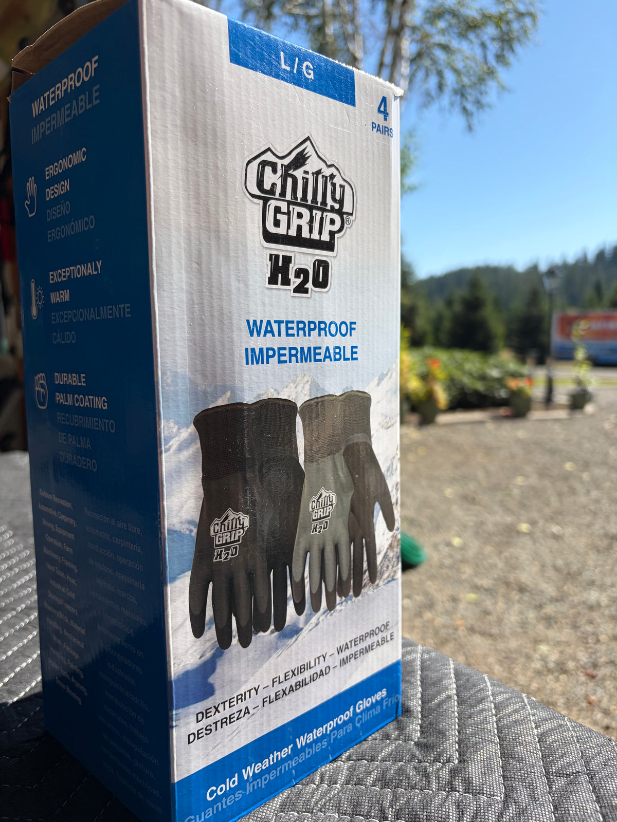 Chilly Grip H2O Waterproof Winter Work Gloves - LARGE