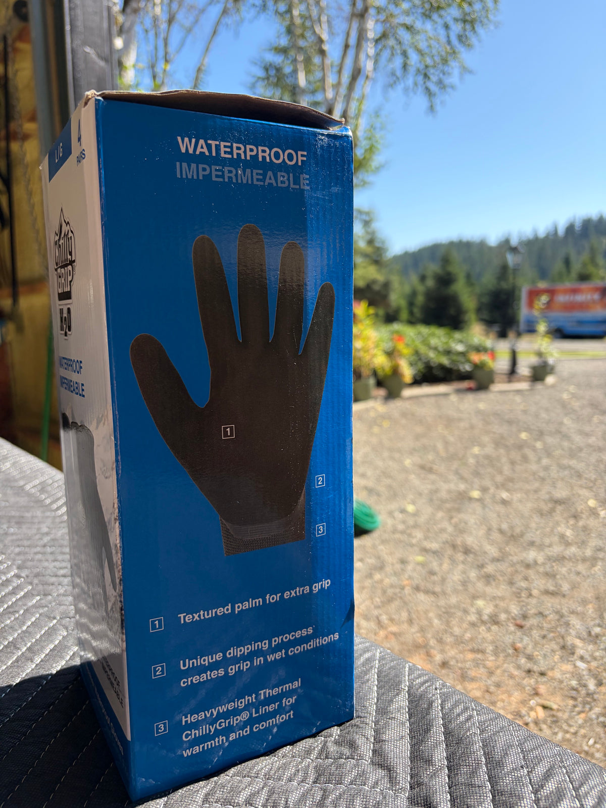 Chilly Grip H2O Waterproof Winter Work Gloves - LARGE