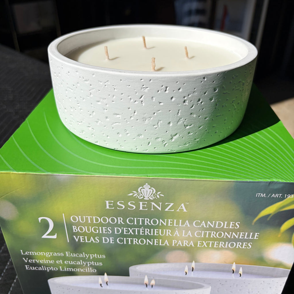 Essenza Outdoor Citronella Candle 2-Pack