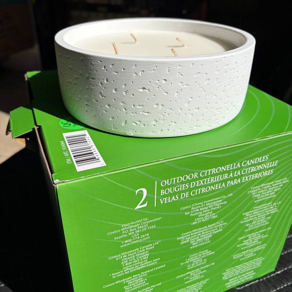 Essenza Outdoor Citronella Candle 2-Pack
