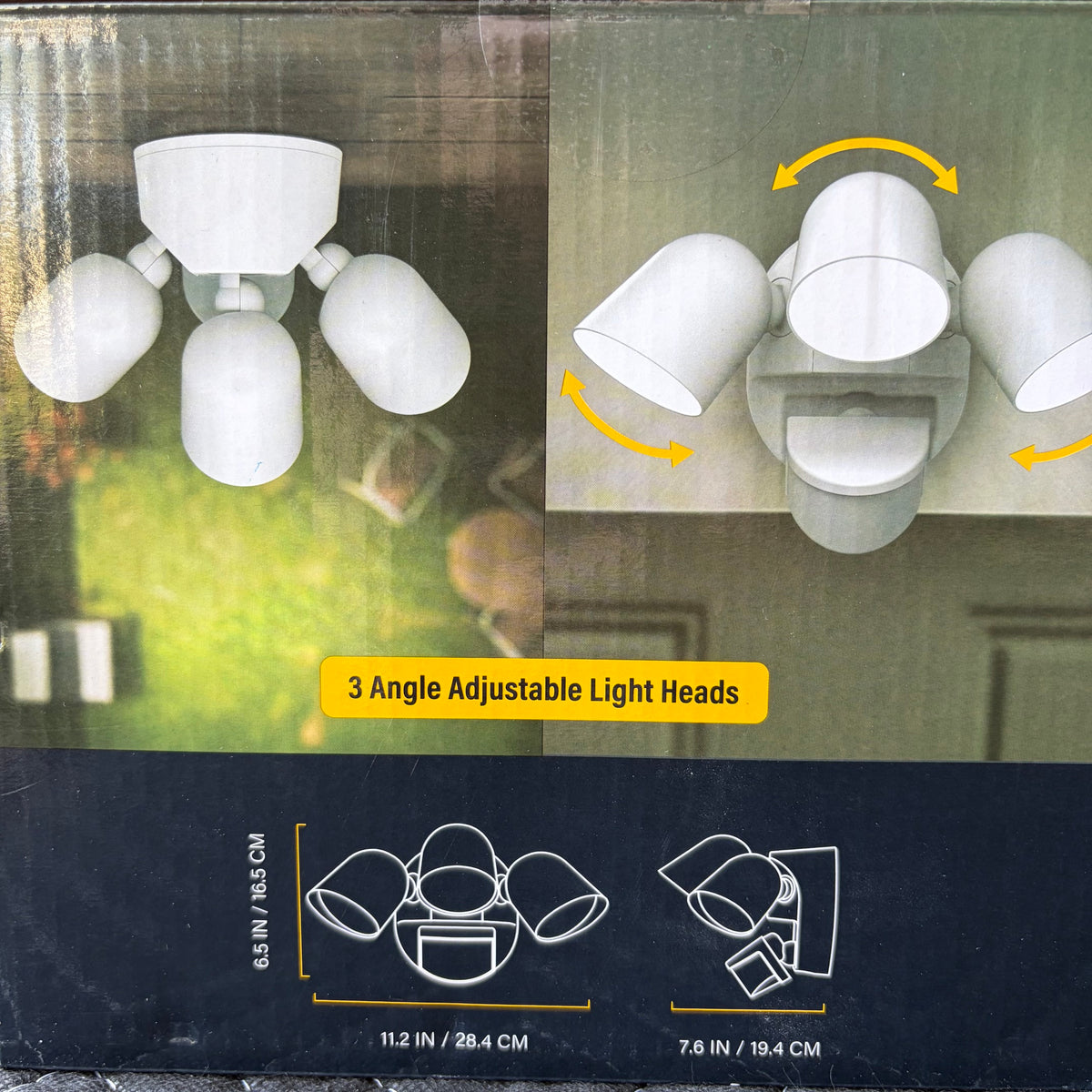 KODA 5,000-Lumen Motion-Activated LED Security Light