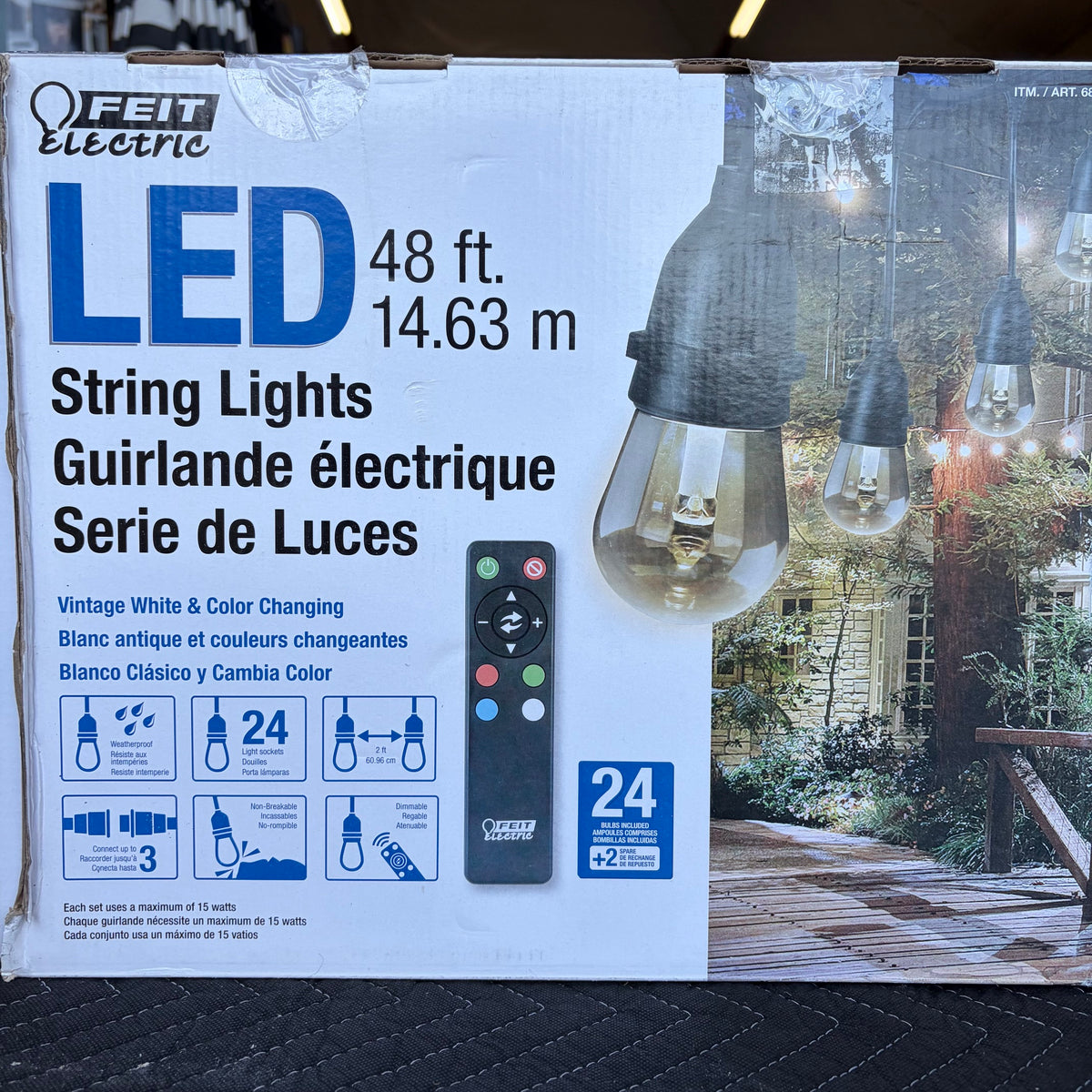 Feit Electric 48-Foot LED String Light Set