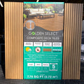 Golden Select 12 in. x 12 in. Composite Deck Tiles, 8-Pack