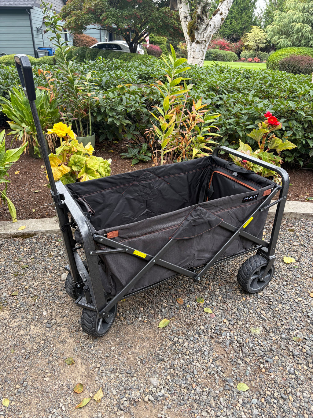 Mac Sports XL Folding Wagon with Brakes
