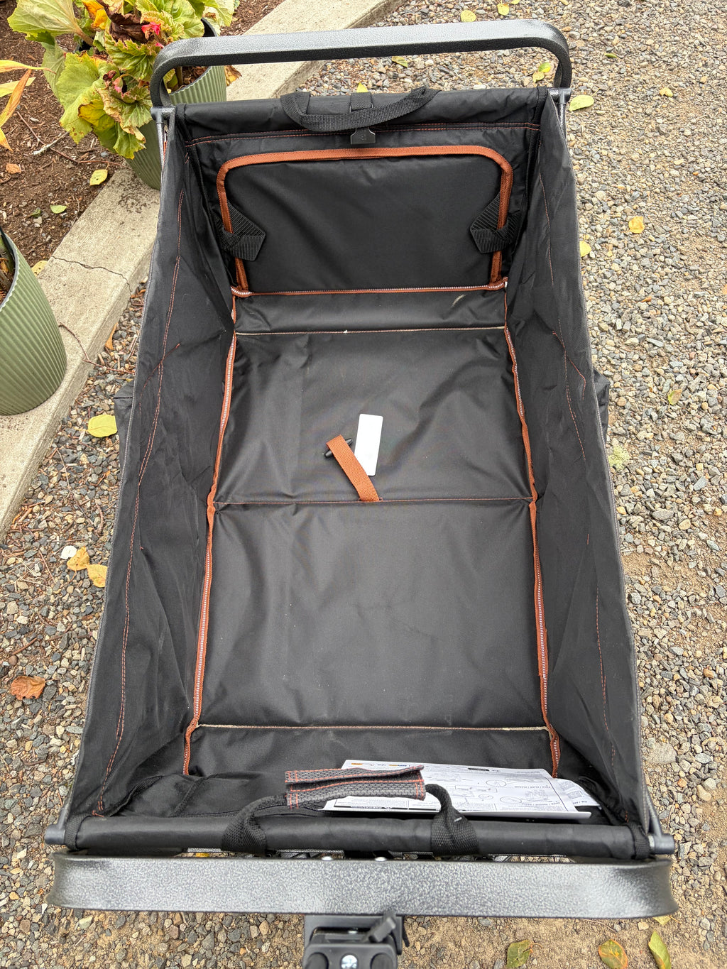 Mac Sports XL Folding Wagon with Brakes