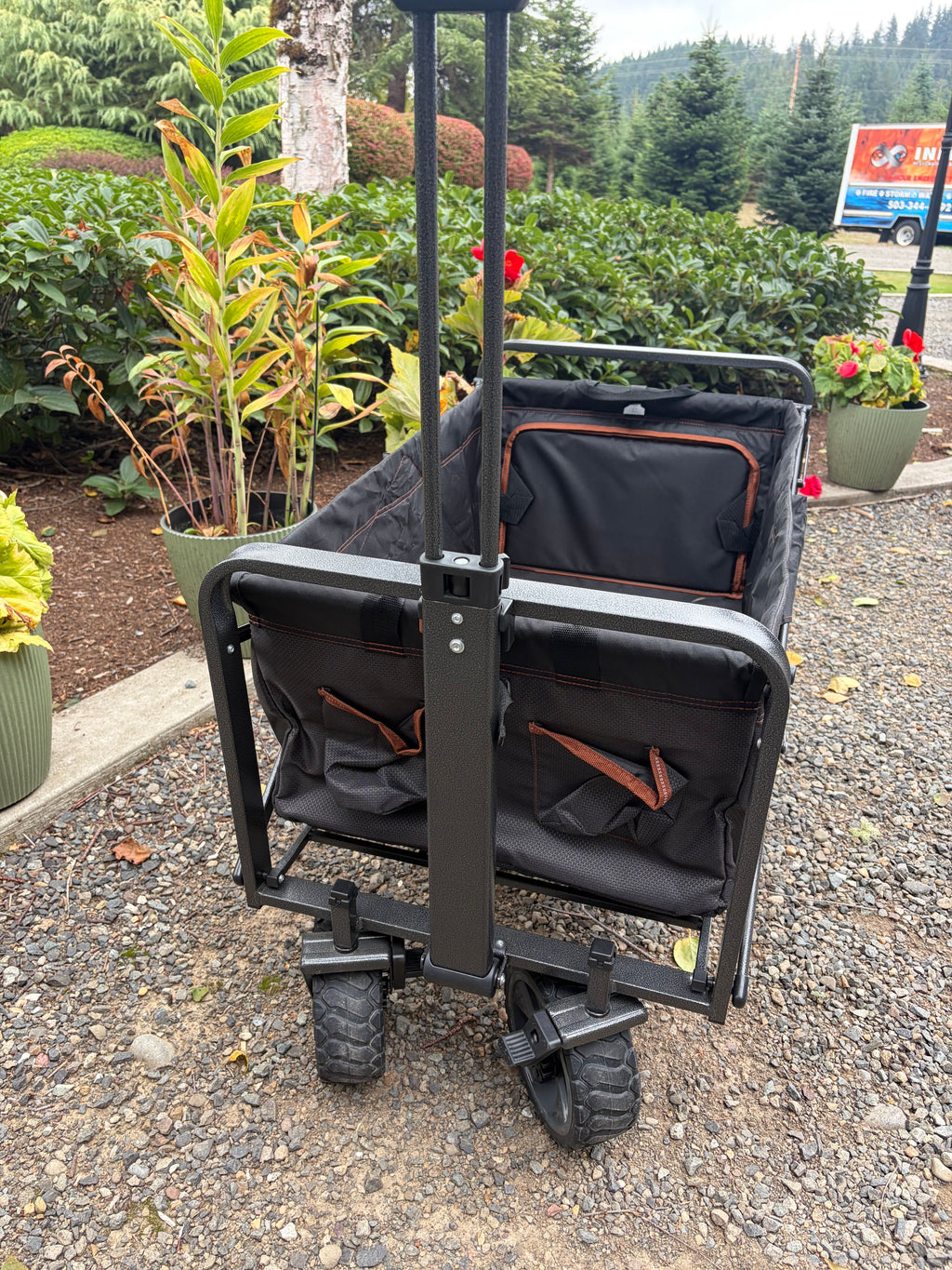 Mac Sports XL Folding Wagon with Brakes