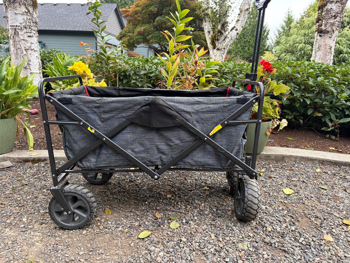 Mac Sports Folding Utility Wagon - Red & Gray - Used