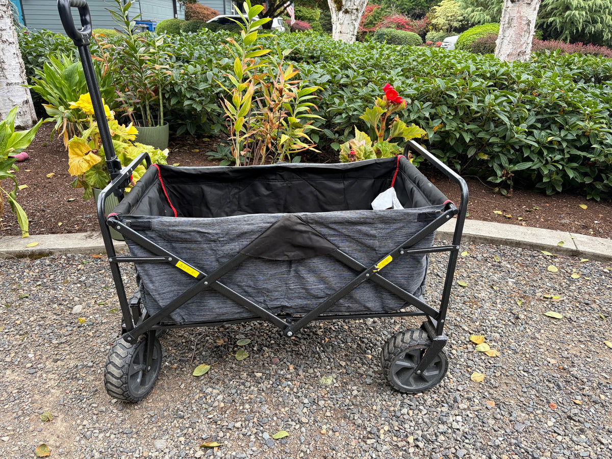Mac Sports Folding Utility Wagon - Red & Gray - Used