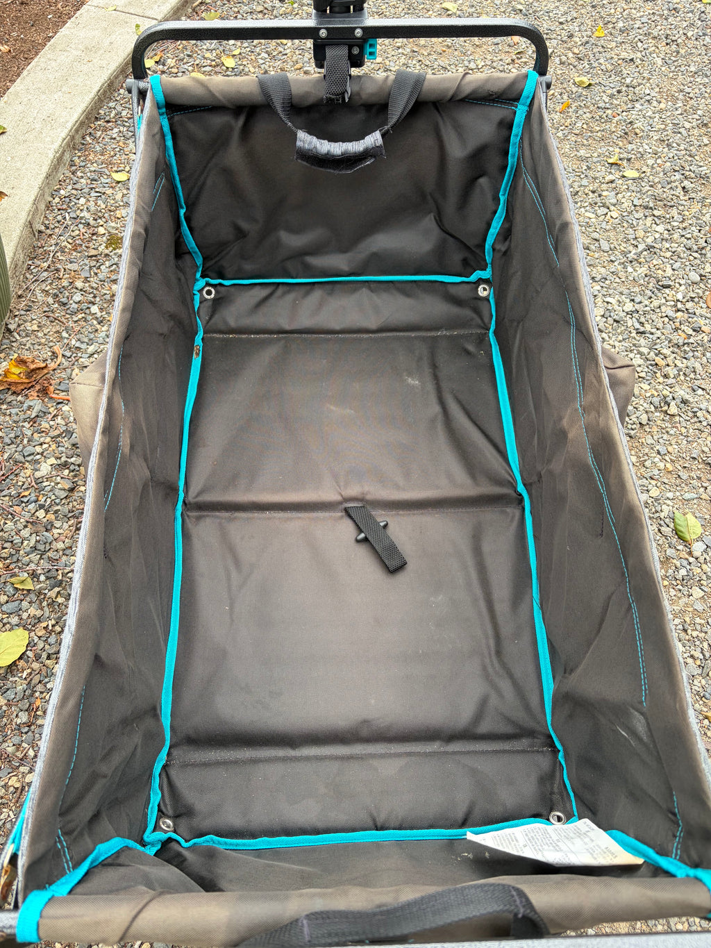 Mac Sports XL Folding Wagon - Gray/Blue - USED