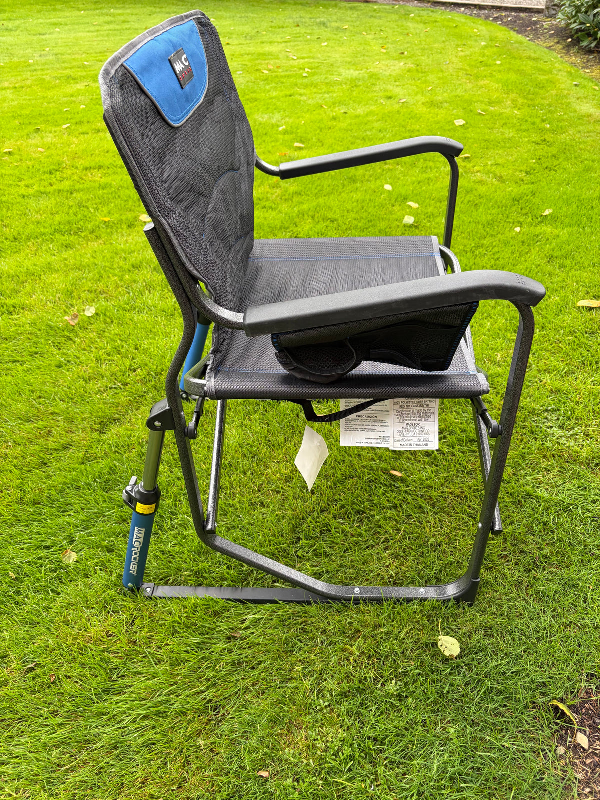 Mac Sports Rock n Lock Director Chair