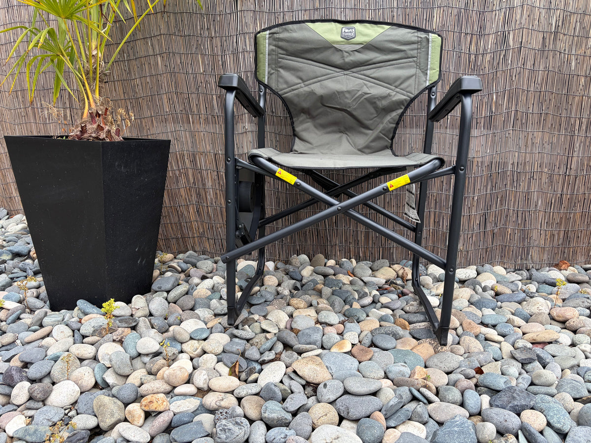 Timber Ridge Director’s Chair with Side Table