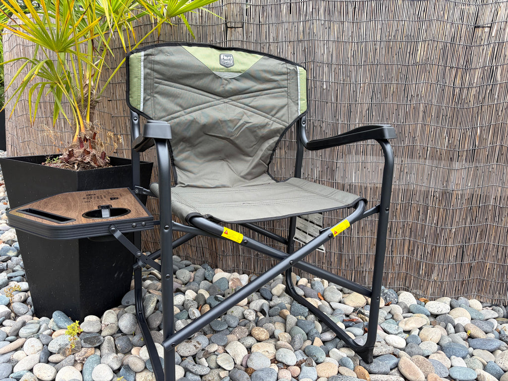 Timber Ridge Director’s Chair with Side Table