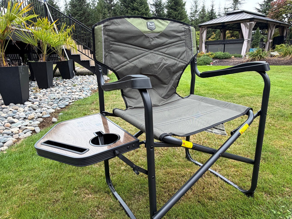 Timber Ridge Director’s Chair with Side Table