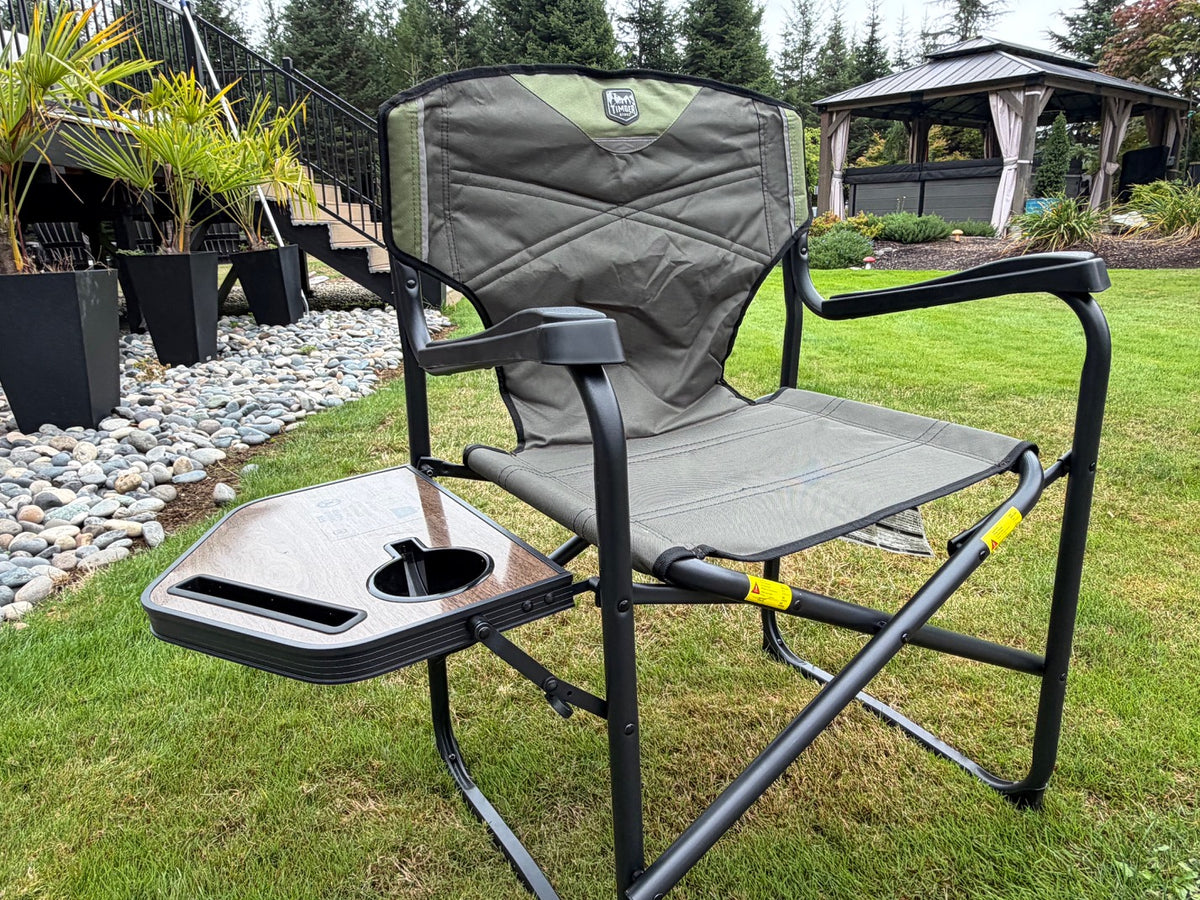 Timber Ridge Director’s Chair with Side Table
