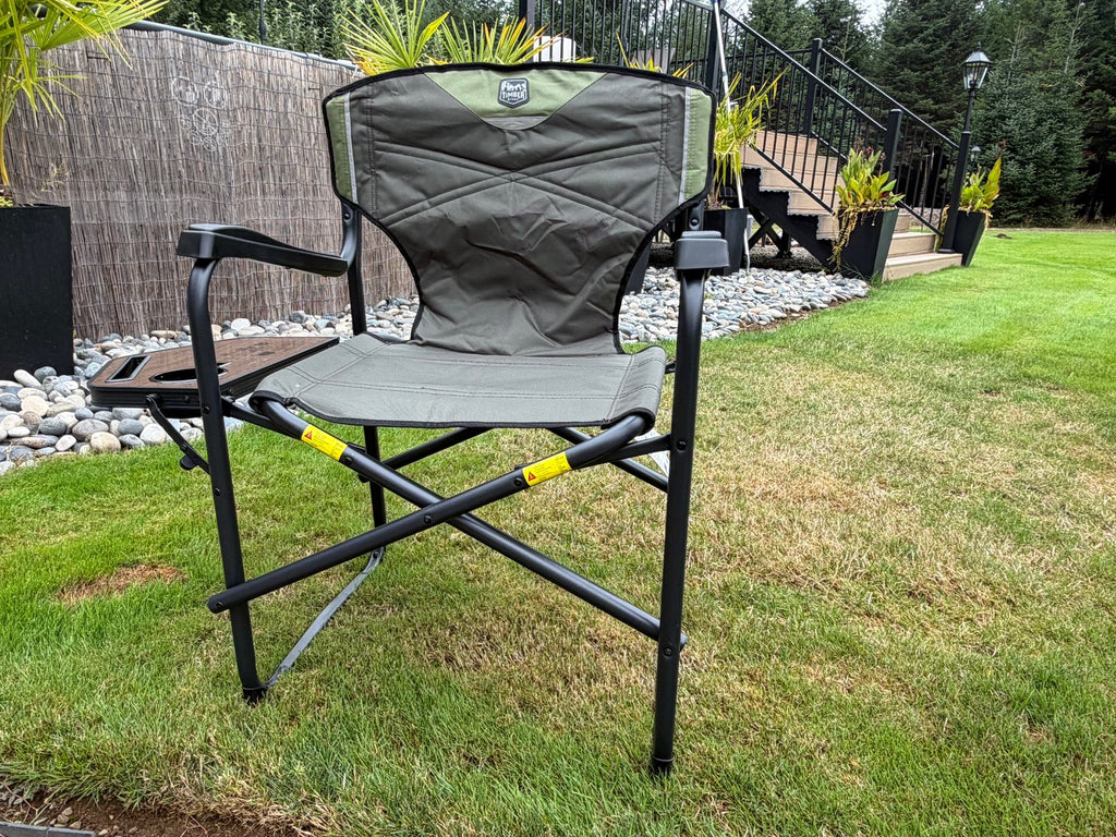 Timber Ridge Director’s Chair with Side Table