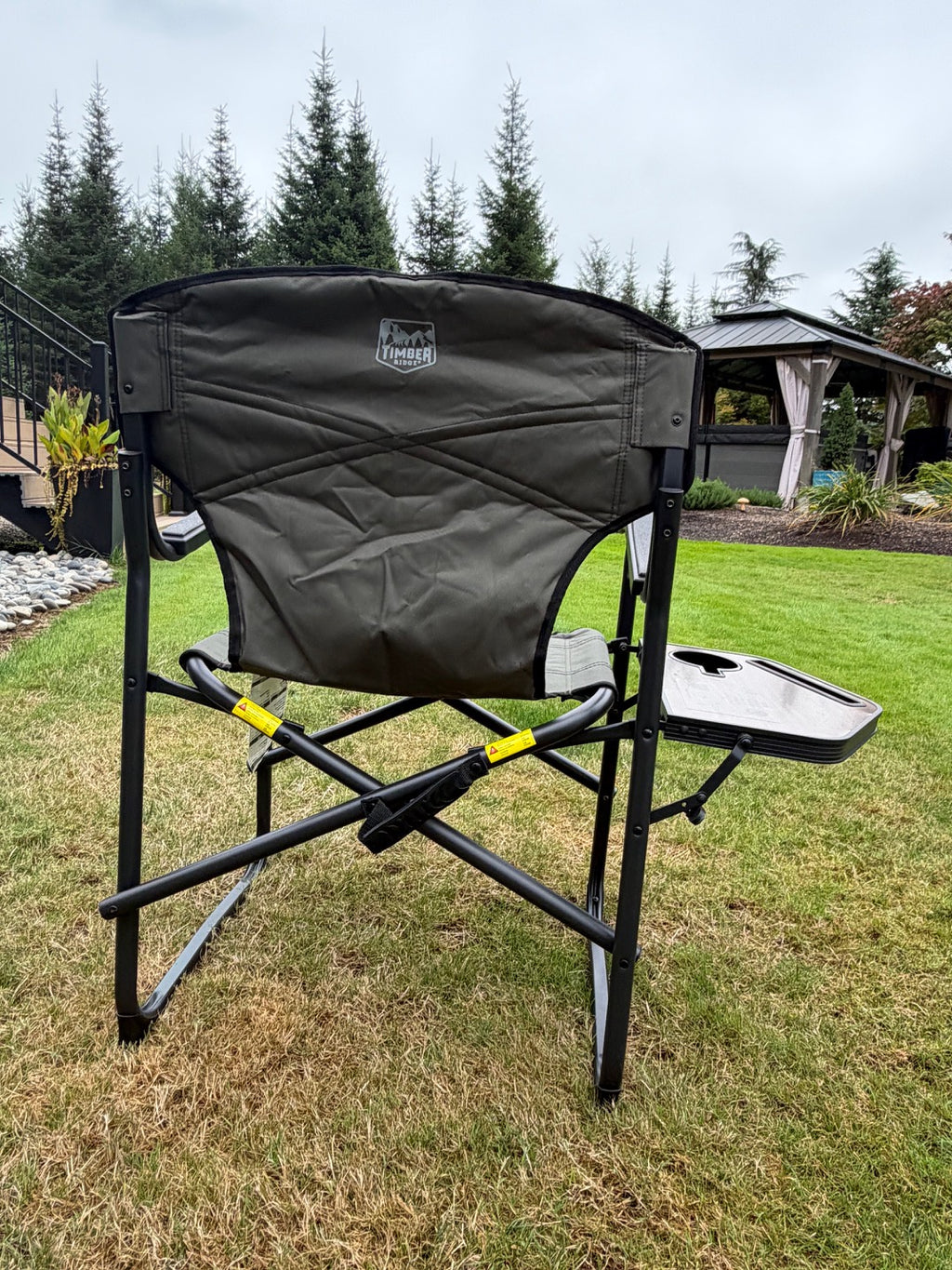 Timber Ridge Director’s Chair with Side Table
