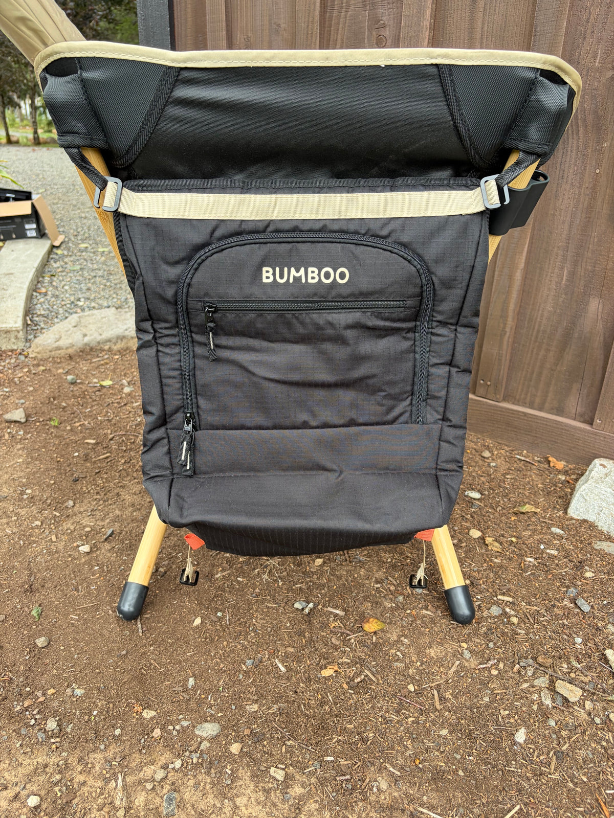 Bumboo Packable Chair with Sun Shade