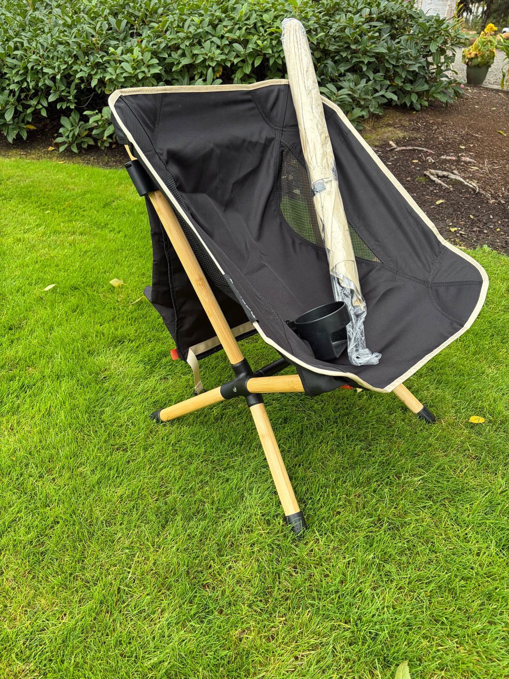 Bumboo Packable Chair with Sun Shade