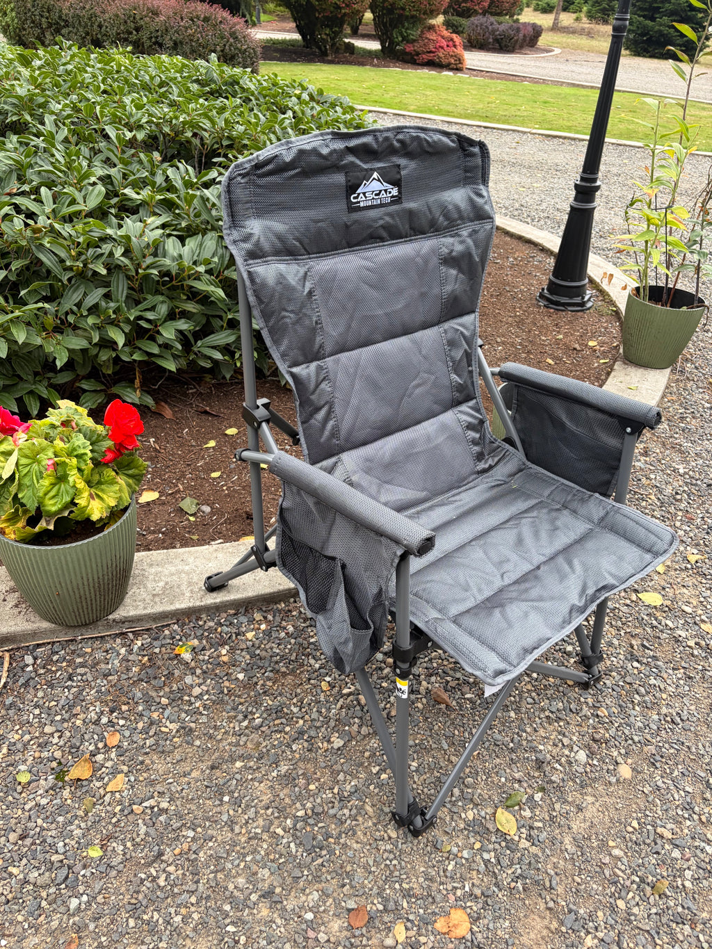 Cascade Mountain Tech Padded Camp Chair